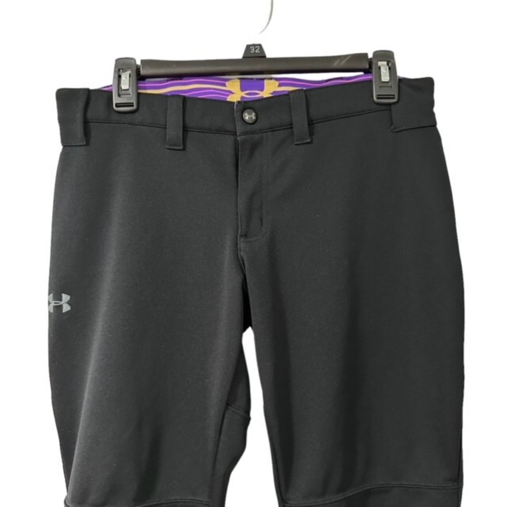 Under Armour Women's Utility Softball Pants Medium Black‎